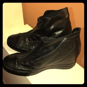 Leather Converse